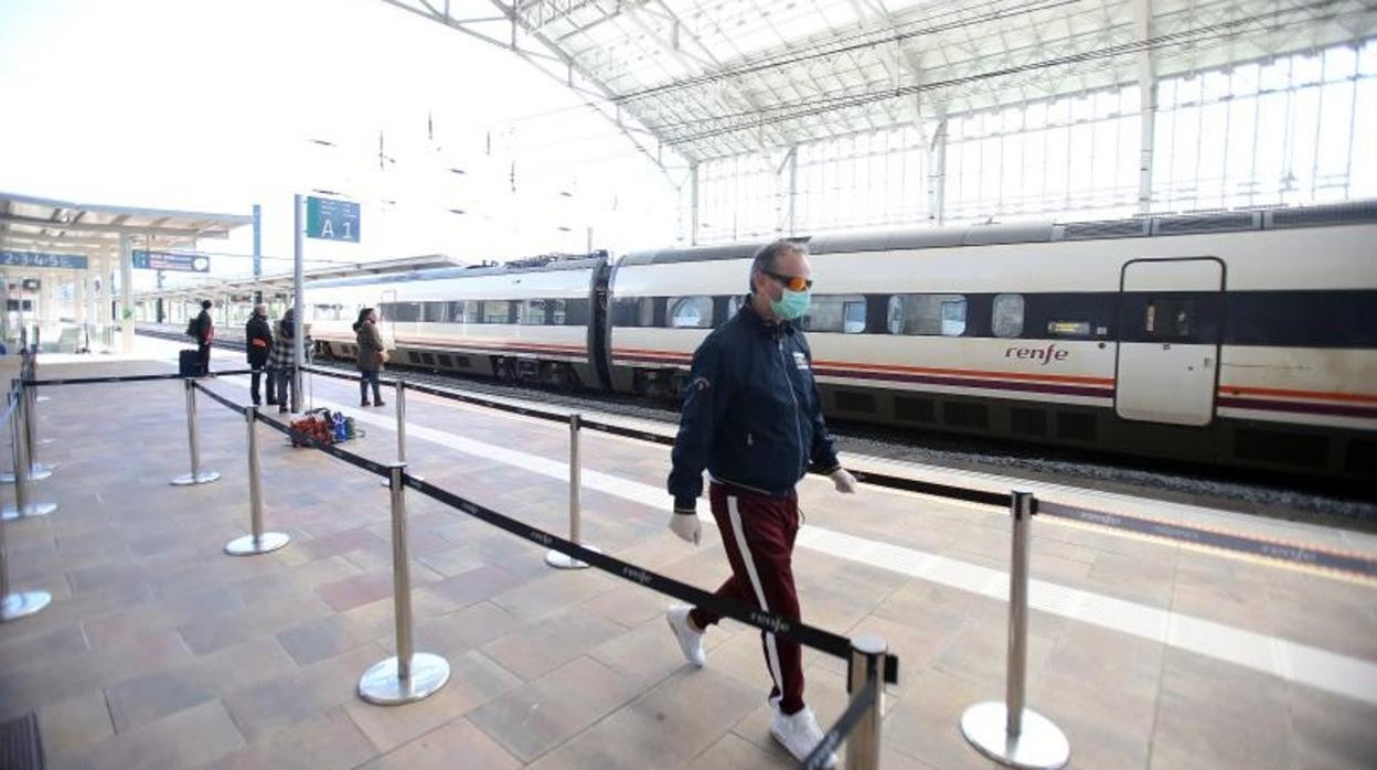 Estación de ferrocarril en Santiago de Compostela