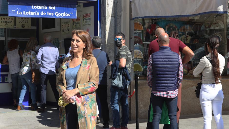 La suerte no acompaña a los loteros de Madrid