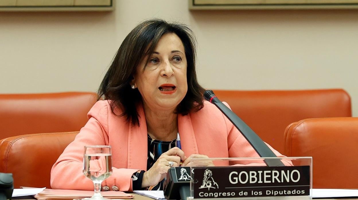 La ministra de Defensa, Margarita Robles,