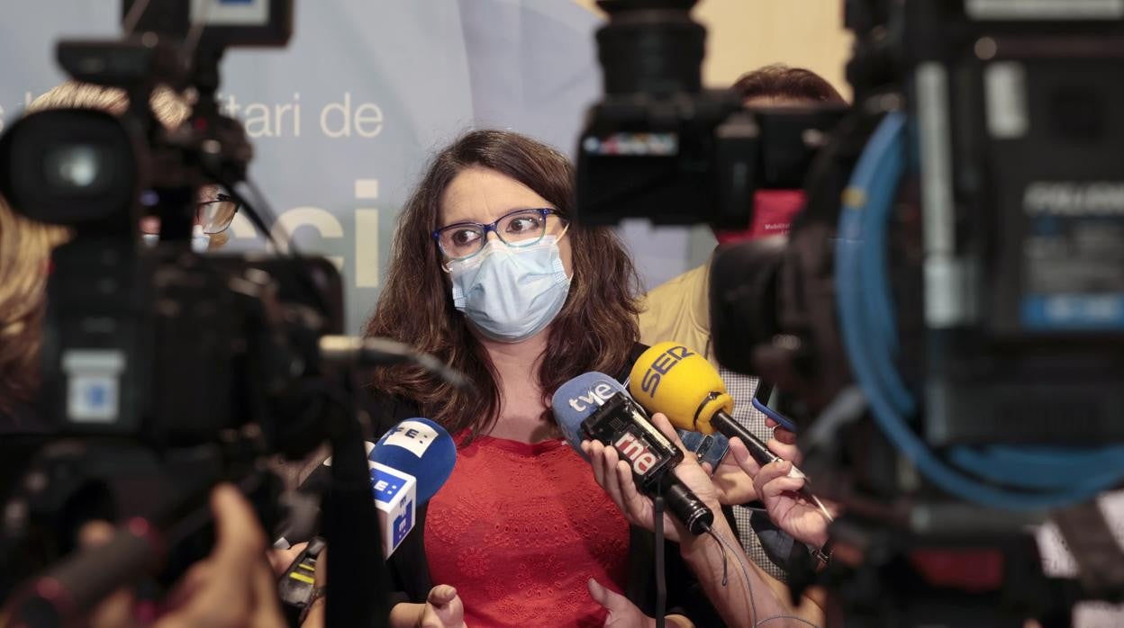 Imagen de archivo de la vicepresidenta de la Generalitat, Mónica Oltra