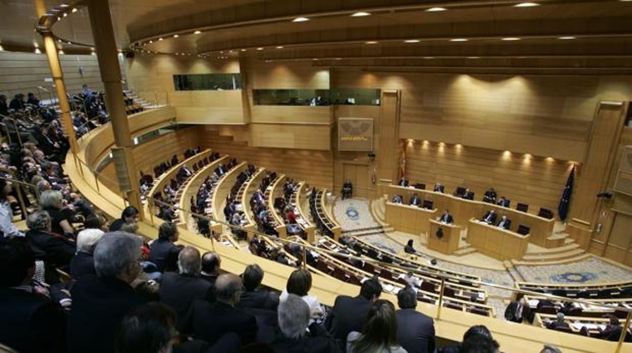 Vista general del Senado en una imagen de archivo