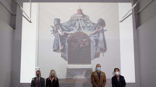 Reconstruyen virtualmente las primeras pinturas de Goya, las que hizo para la iglesia de su pueblo natal