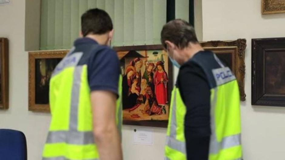 Detienen a siete personas en Castellón por falsificar 27 pinturas de Goya y Benlliure