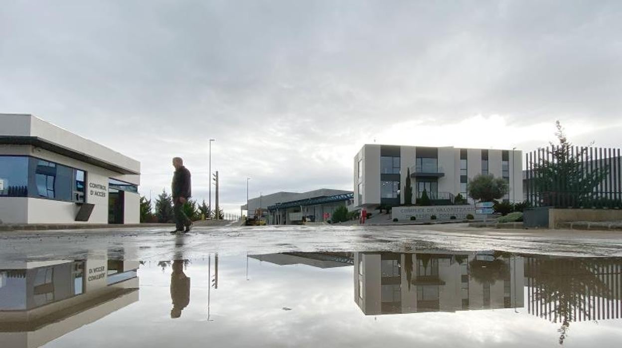 Instalaciones de una planta de tratamiento de residuos en Valencia