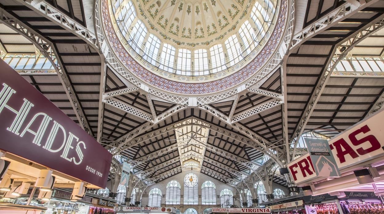 Imagen del interior del Mercado Central de Valencia