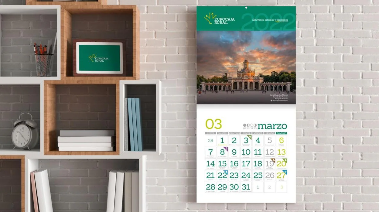 Imagen del calendario perteneciente al concurso fotográfico de Eurocaja Rural