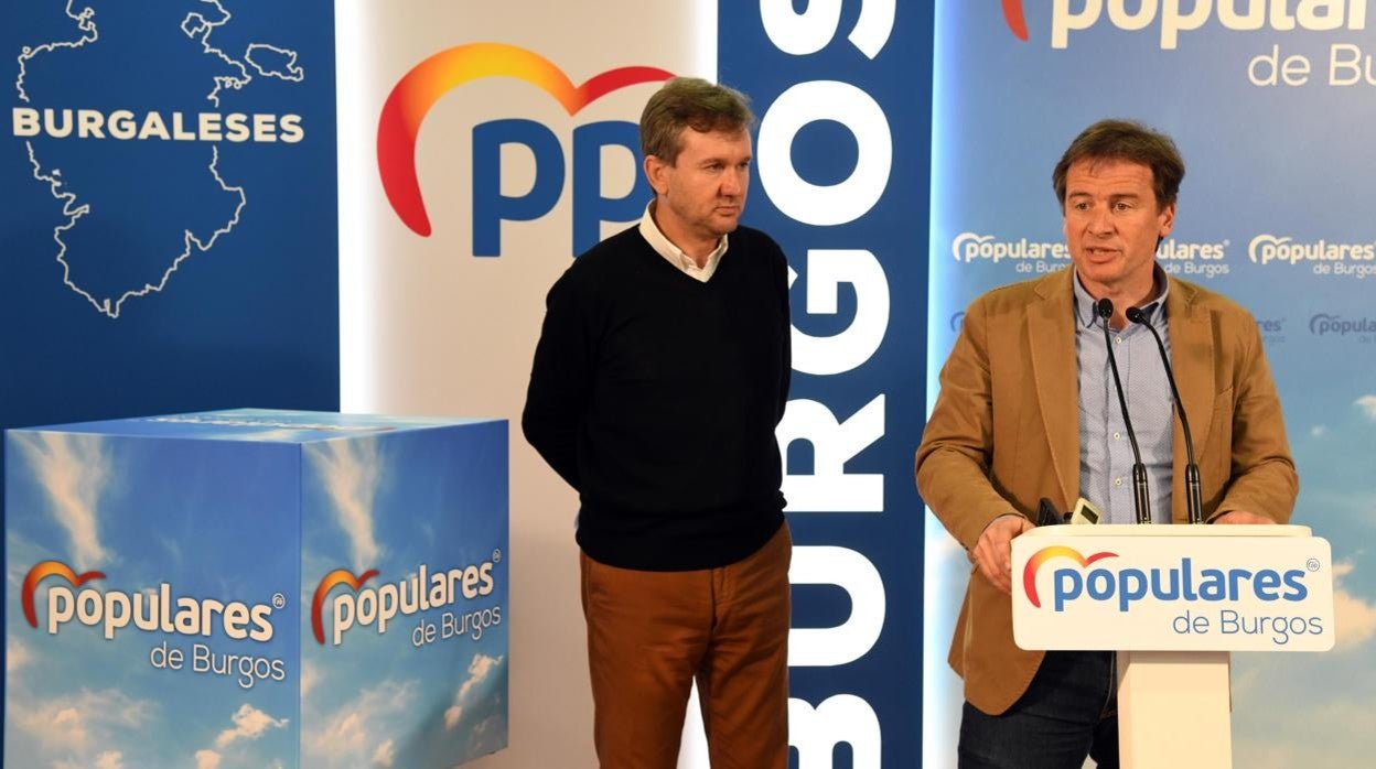 Borja Suárez y Javier Lacalle, en una reciente imagen de archivo