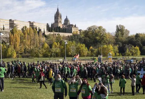 Marcha contra el Cáncer en Salamanca