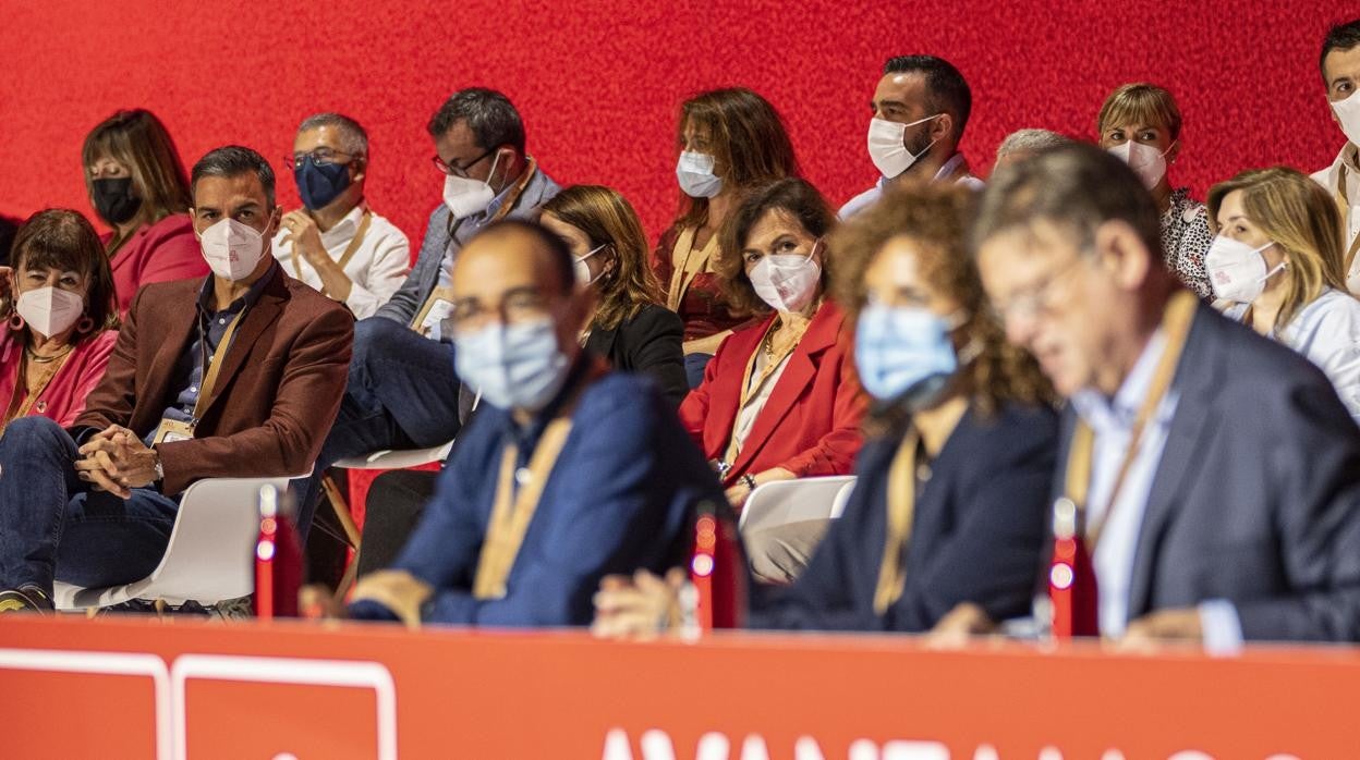 Imagen de archivo del 40 Congreso Federal del PSOE celebrado en Valencia el pasado mes de octubre