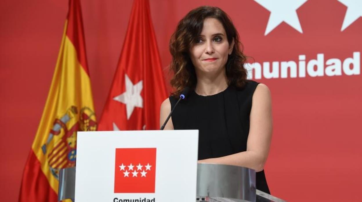 En directo, Isabel Díaz Ayuso es premiada por la Asociación de Empresarios, Comerciantes y Autónomos de Colmenar Viejo por la gestión de la pandemia