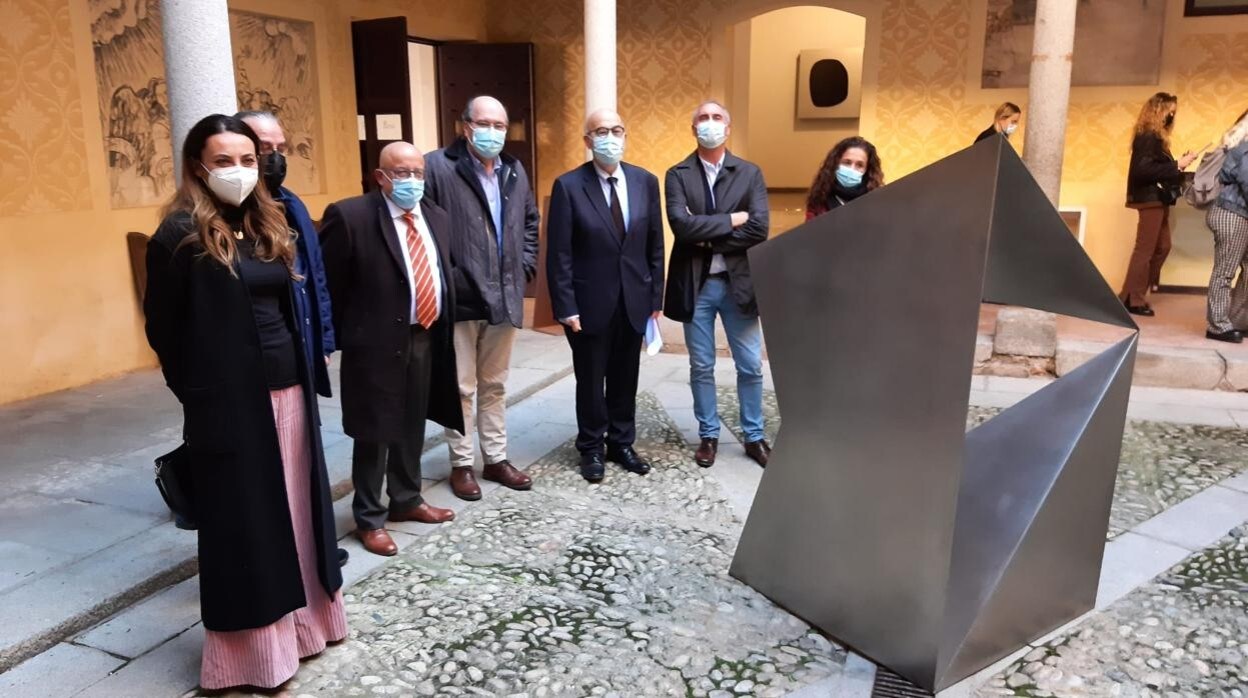 Inauguración de la exposición de Teodosio Magnoni en el Palacio de Quintanar