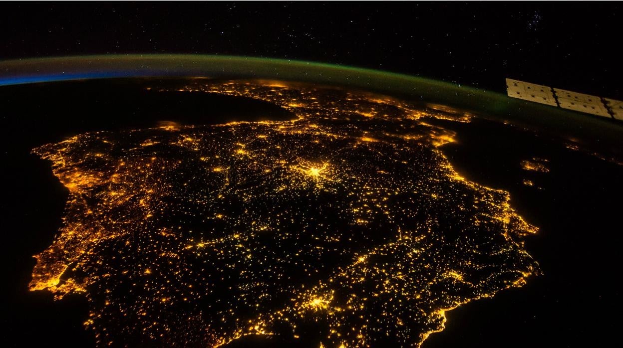 España desde el espacio