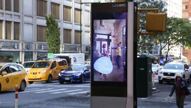 Madrid se anuncia por todo lo alto en las calles de Brooklyn y Manhattan