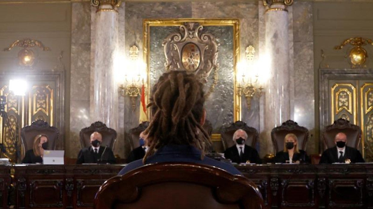 Alberto Rodríguez durante el juicio celebrado en el Tribunal Supremo