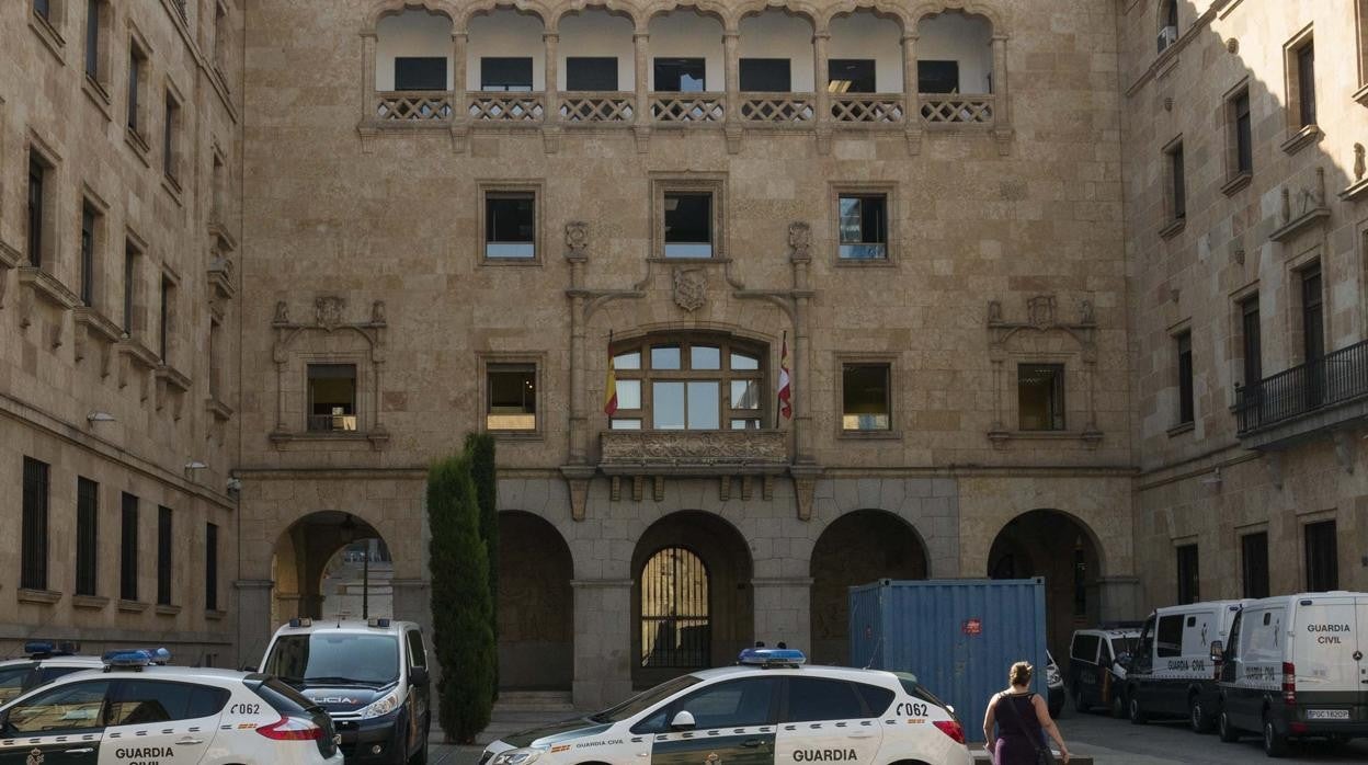 Sede de la Audiencia, en Salamanca