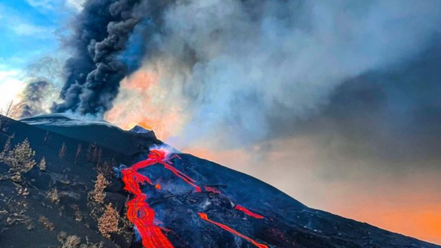 Día 60: El volcán de La Palma tiene «cambios apreciables» en la erupción en curso