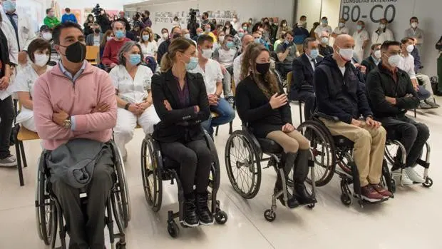 Homenaje del Hospital de Parapléjicos a los deportistas que estuvieron en Tokio 2020