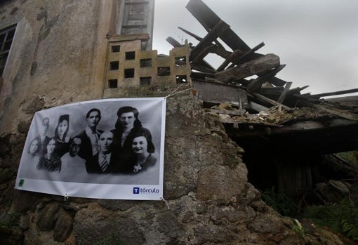 Exposición en memoria de la aldea abandonada de Bexán, en Lugo