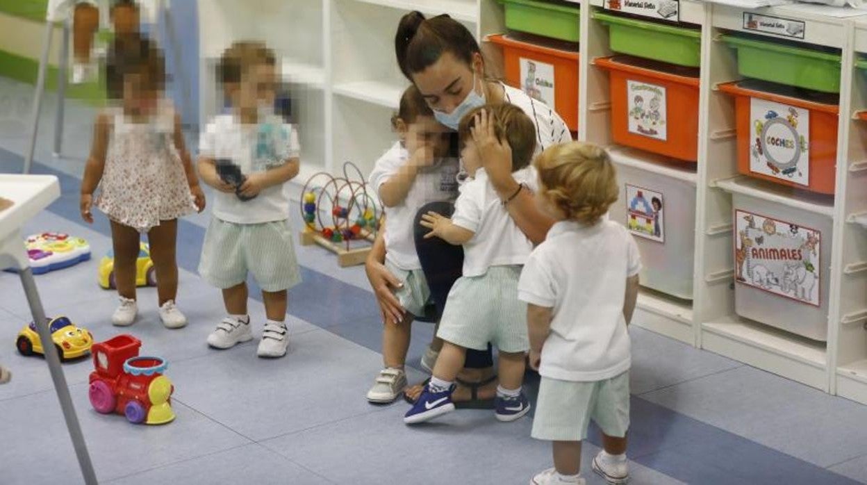 Imagen de archivo de una escuela infantil