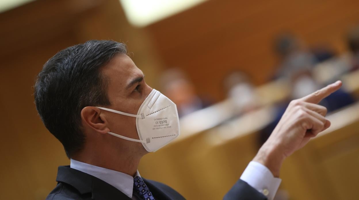 El presidente del Gobierno, Pedro Sánchez