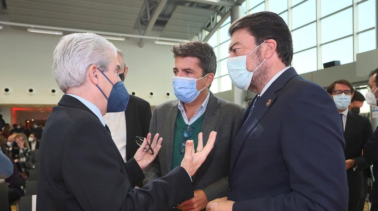 Carlos Mazón y Luis Barcala, en la inauguración del IV Congreso de Inteligencia Artificial