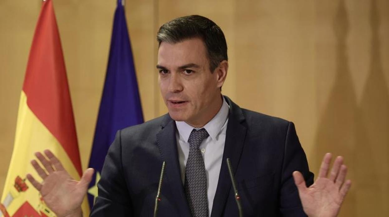 El presidente del Gobierno, Pedro Sánchez