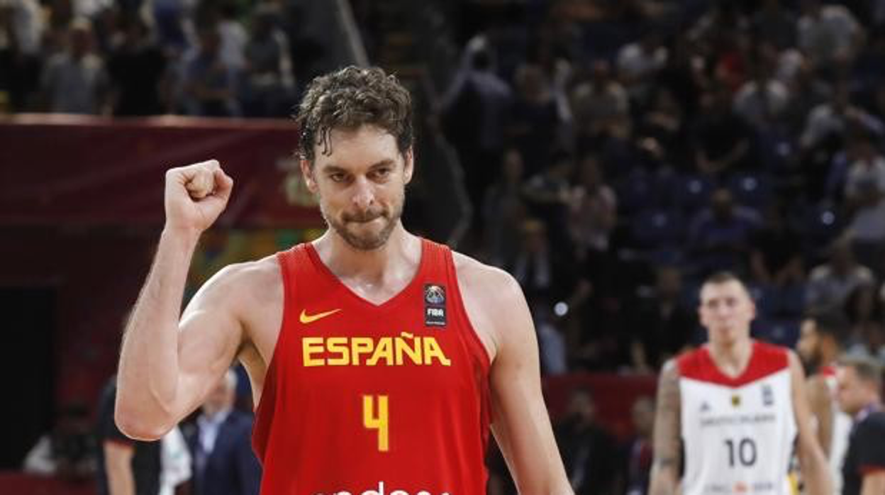 Pau Gasol, durante el eurobasket de 2017