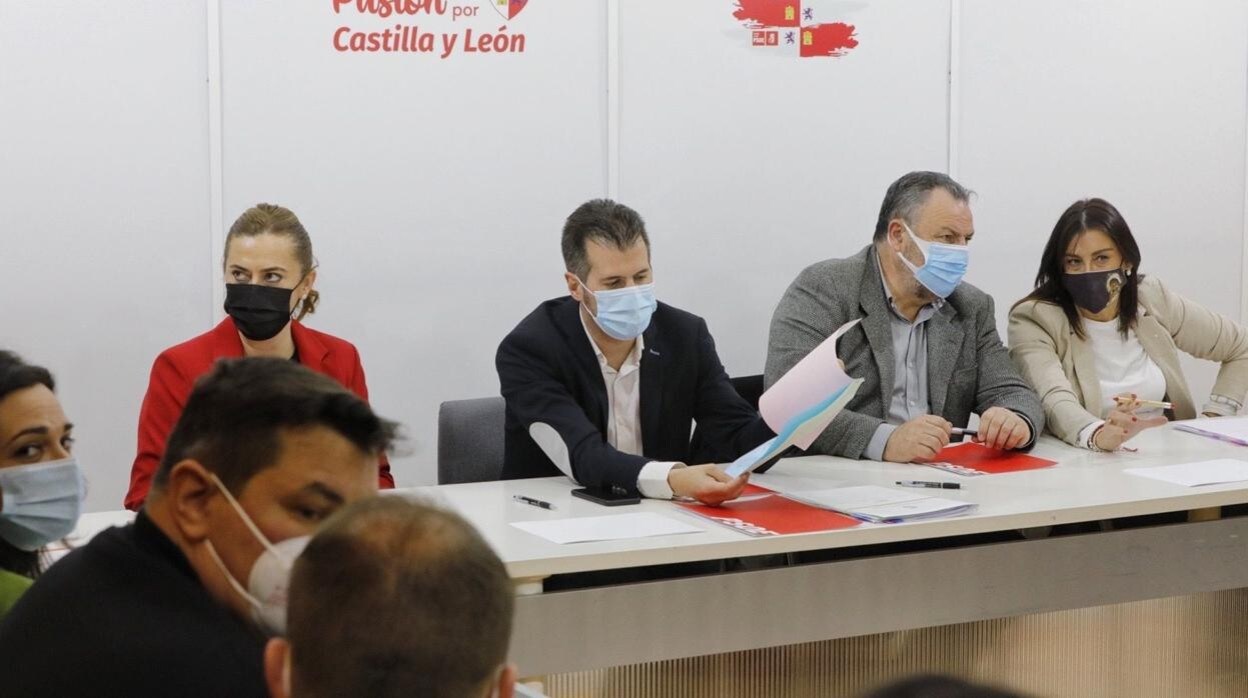 Reunión de la nueva Comisión Ejecutiva Autonómica del PSOE