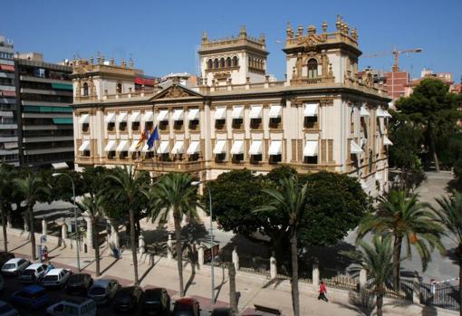 El Palacio Provincial de la Diputación de Alicante