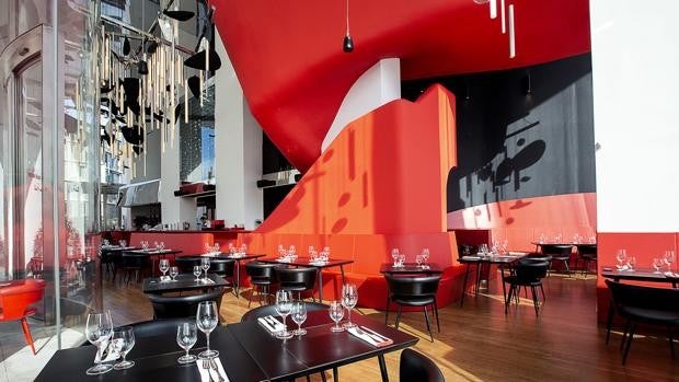 Le Grand Cafè Rouge, una brasserie en los bajos más altos de la zona Fórum