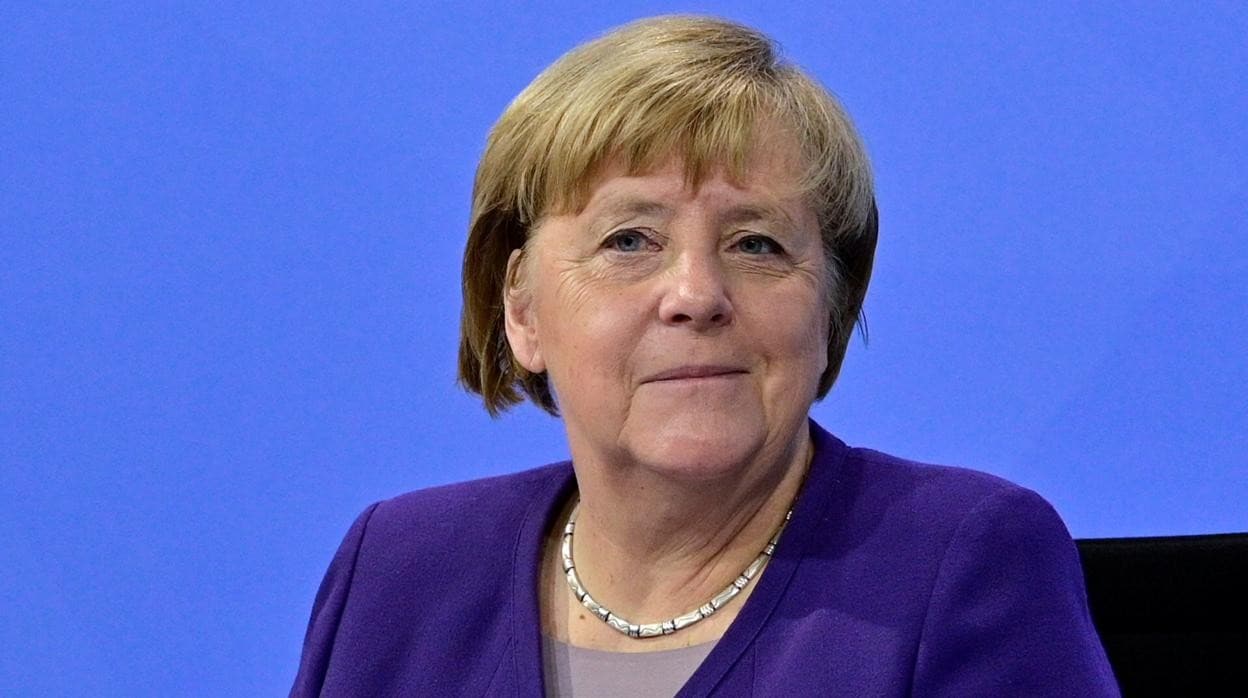 Imagen de la canciller saliente Ángela Merkel
