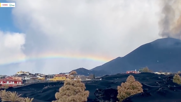 Primera noche de 'inquietante' tranquilidad en La Palma