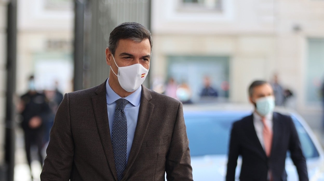 El presidente del Gobierno, Pedro Sánchez