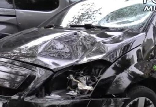 El vehículo del atropello