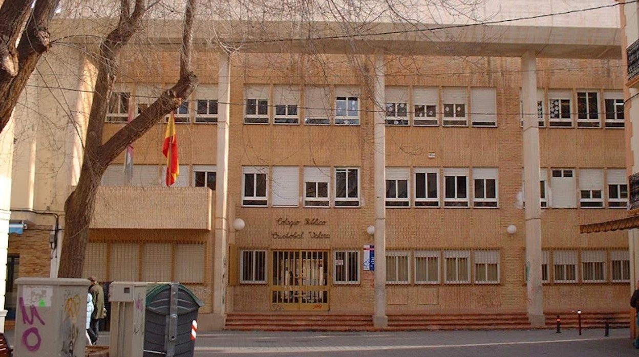 Imagen de archivo del colegio público Cristóbal Valera de Albacete