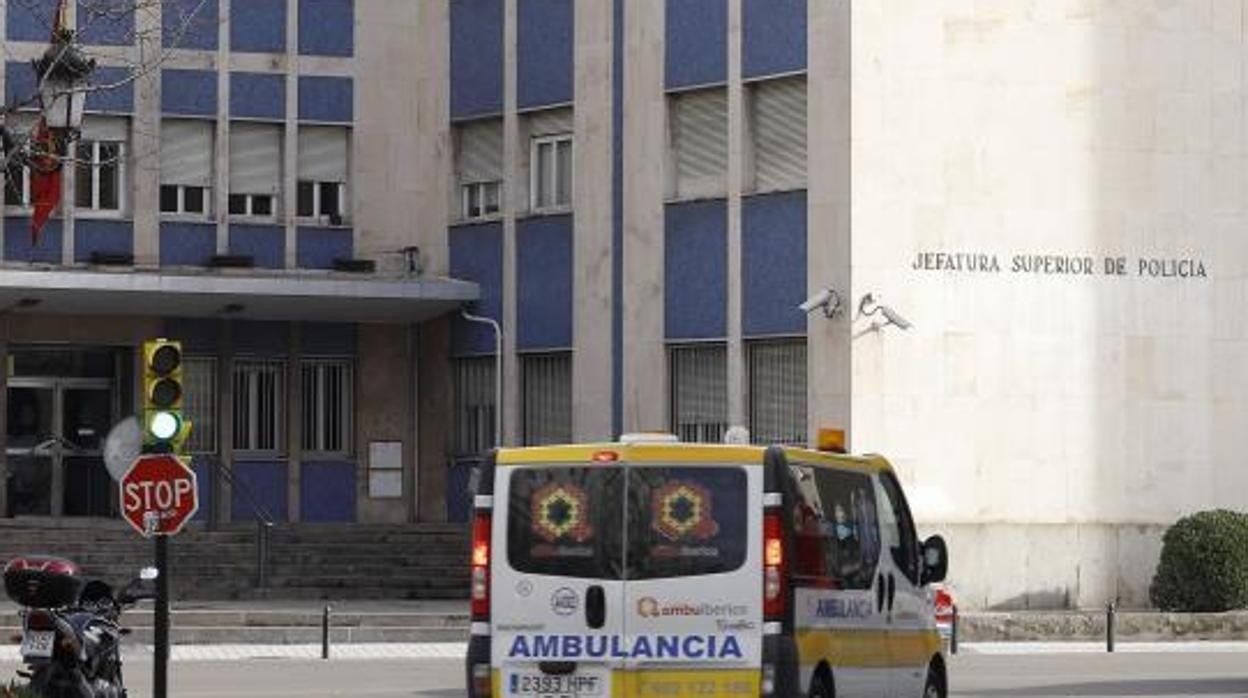 Sede de la Jefatura Superior de Policía de Aragón, en Zaragoza