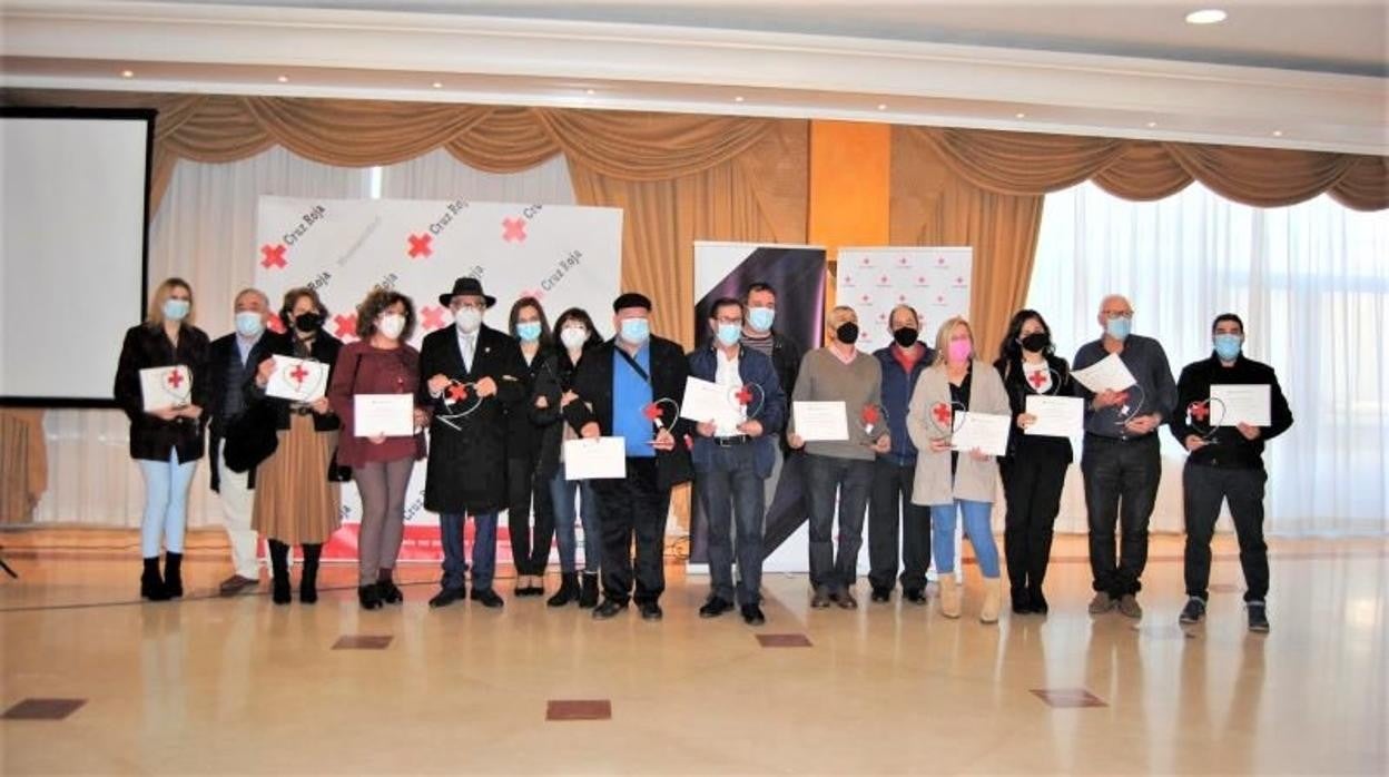 El Acto de Reconocimiento a la Acción Voluntaria de Cruz Roja se celebró en el hotel Guadiana de Ciudad Real