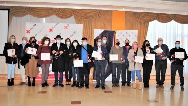 Cruz Roja reconoce la entrega de once voluntarios de Ciudad Real