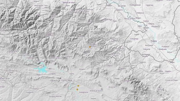 La provincia de Soria registra tres terremotos de baja intensidad durante las últimas horas