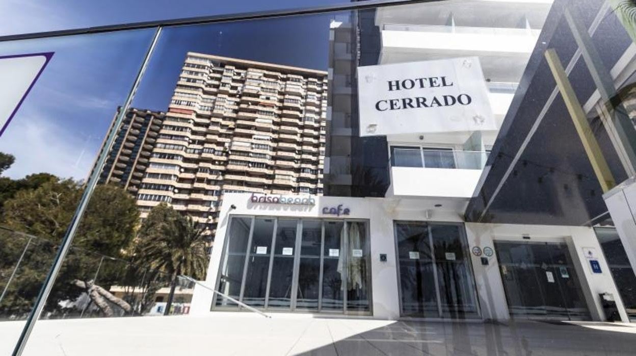 Hotel cerrado en Benidorm