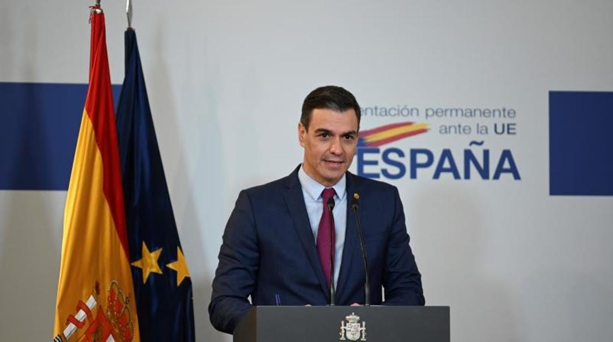 Pedro Sánchez en Bruselas