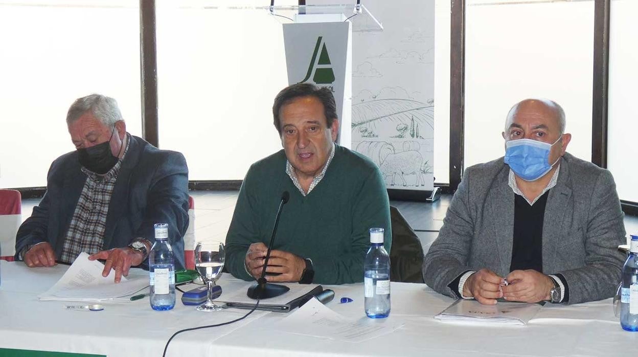 Pedro Barato durante su intervención ante la Asamblea General de Asaja Ciudad Real