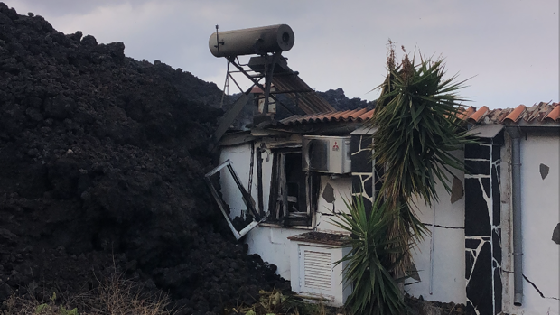 El barrio de El Paraíso está sepultado bajo 60 metros de coladas de lava