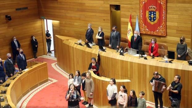 El Parlamento cumple 40 años como «hogar común» y «espejo» del pueblo gallego