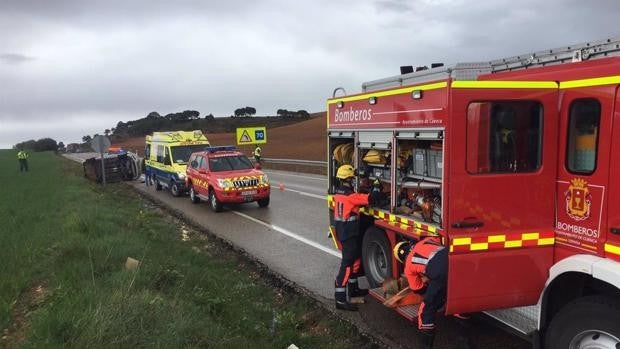 Un muerto y un herido tras colisionar un camión con un turismo en la A-3 en Tarancón