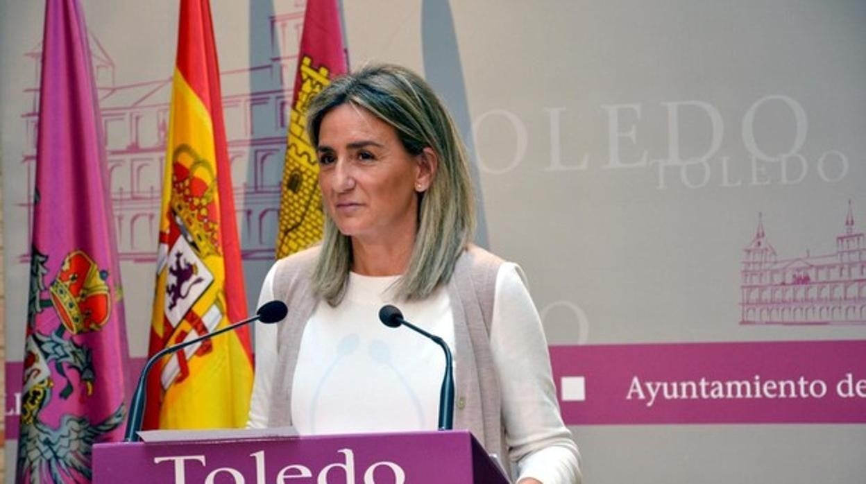 La alcaldesa de Toledo, Milagros Tolón