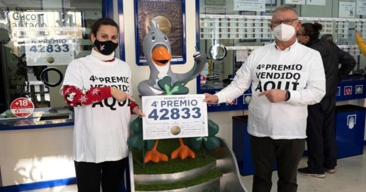 Un cuarto premio, el 42833, ha caído en Cuenca