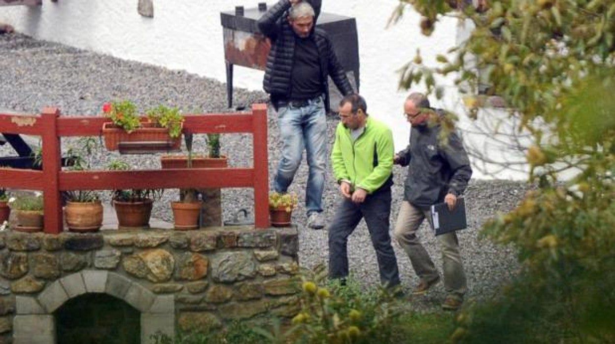 Imagen de la detención de David Pla en Francia en 2015