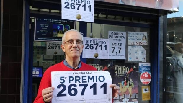 Lotería de Navidad 2021: El 26711, uno de los quintos premios, deja 120.000 euros en Valladolid