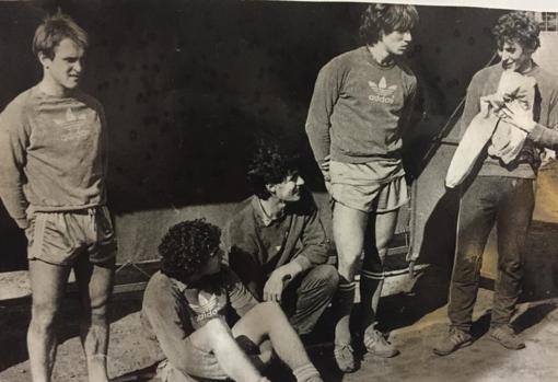 Pardeza, Sanchís, Michel, Martín Vázquez y Butragueño